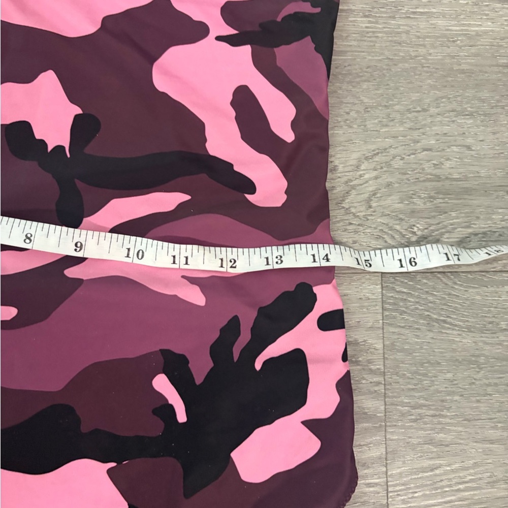 Balenciaga Black/pink one shoulder jersey camo New boutique swimsuit 🩱 - Picture 9 of 16
